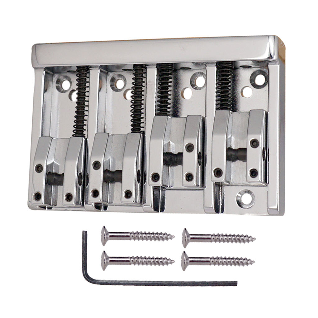 High - End   Bridge   Tailpieces   w /  Screws   Wrench   for   4 - String