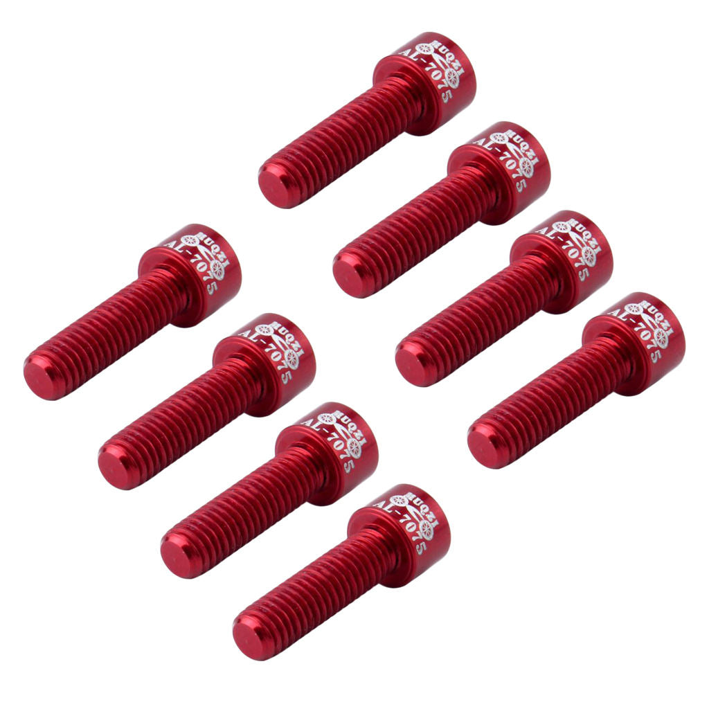 Lots 8 M5x17mm Bike Stem Screws Bicycle Front Fork Steering Headset Hex Bolt