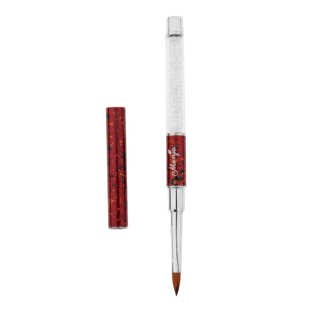 Nail Art Brush Set Crystal UV Gel Painting Dotting Carving Manicure Tools 5#