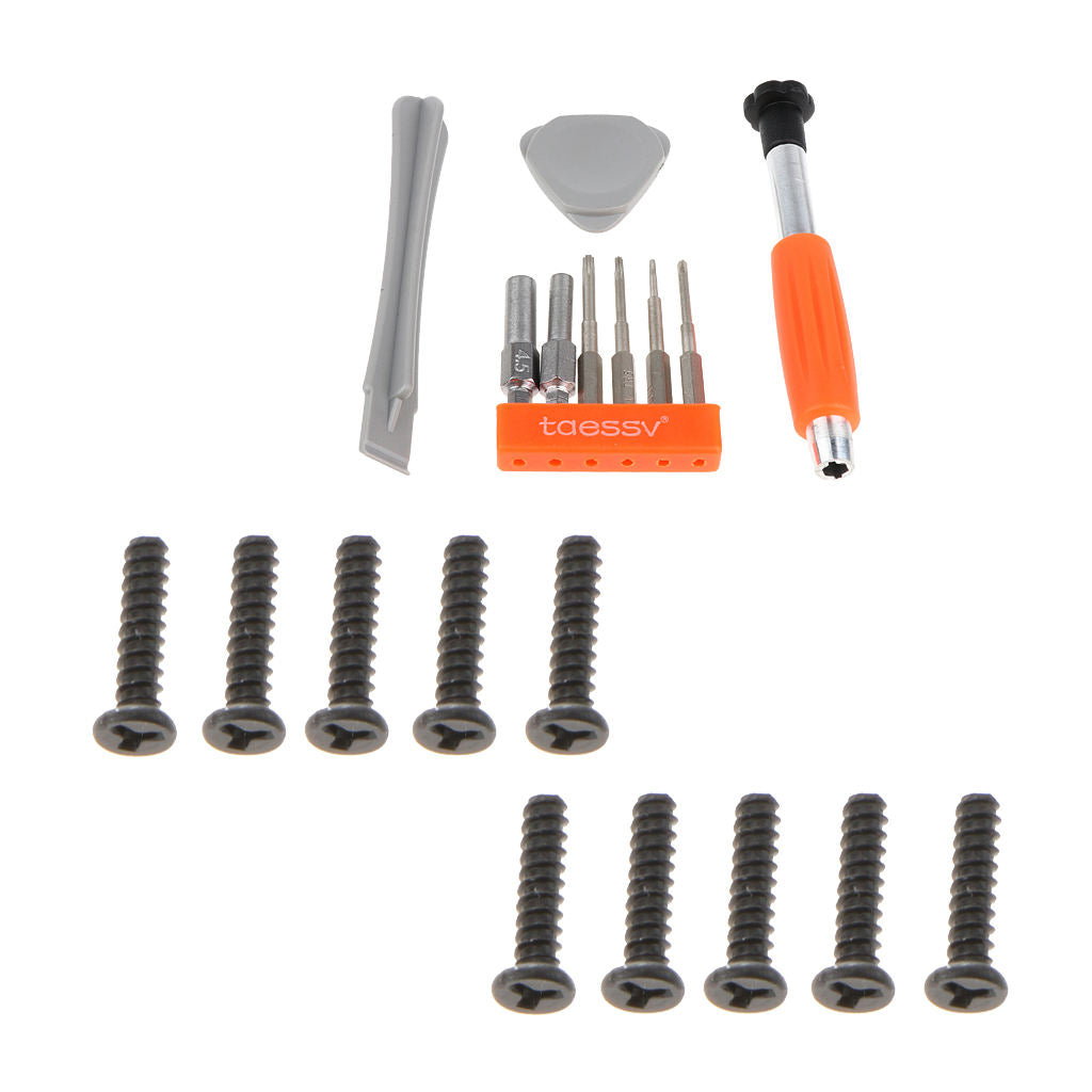 10x For Nintendo Switch Joy-Con Tri/Wing Tri/Point Screws + Screwdriver Set