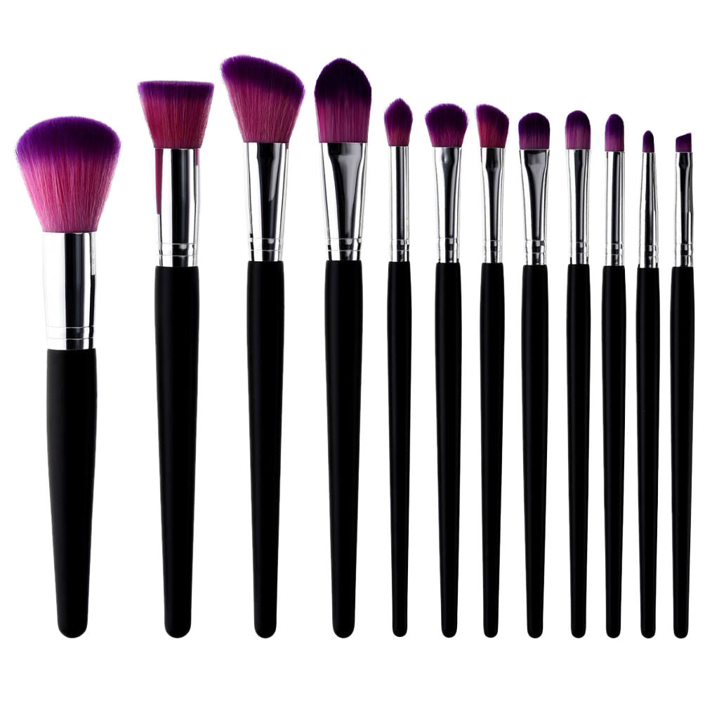 12x Cosmetic Makeup Brushes Set Powder Foundation Eyeshadow Lip Liner Tool C