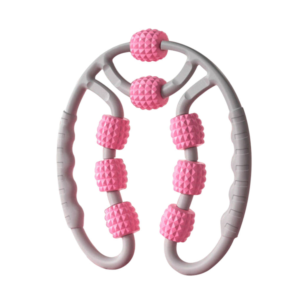 Foam Roller Leg Massager for Legs Pain Relief High Density Foam Pink