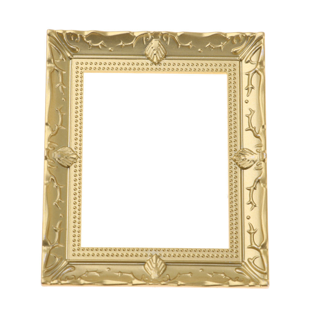 Handcrafted 1/12 Picture Frames Hanging Photo Painting Frame Crafts for