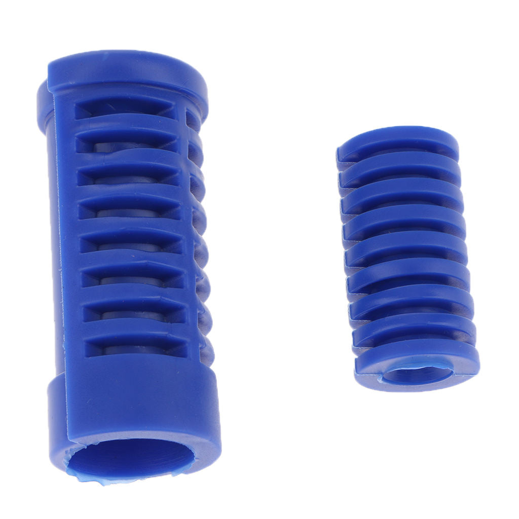 Motorcycle Gear Shift Shifter Lever Rod& Footrest Pedal Rubber Cover 2Color