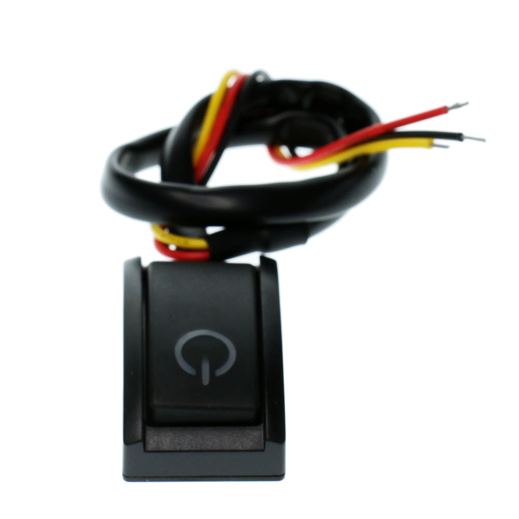 Dc12v 200ma 2.4W Car Auto Vehicle on / Off Push Button Switch for Universal