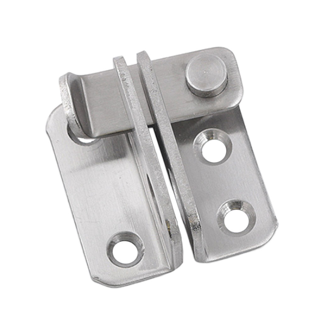 Stainless Steel Door Latch Lock Cabinet Door Security Hasp Multi-Purpose B