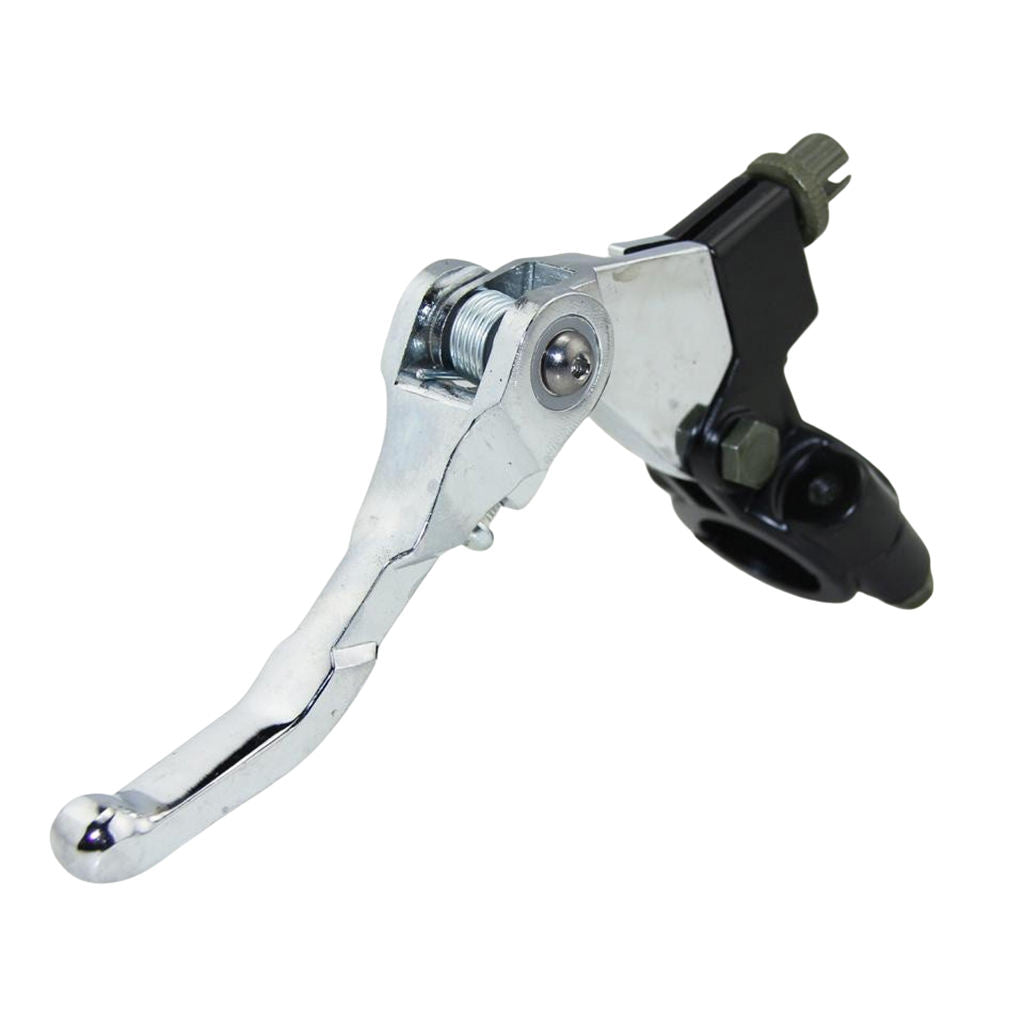 Chrome Folding Aluminum Brake Clutch Hand Levers Fit For 22mm 7/8 Inch Handlebar