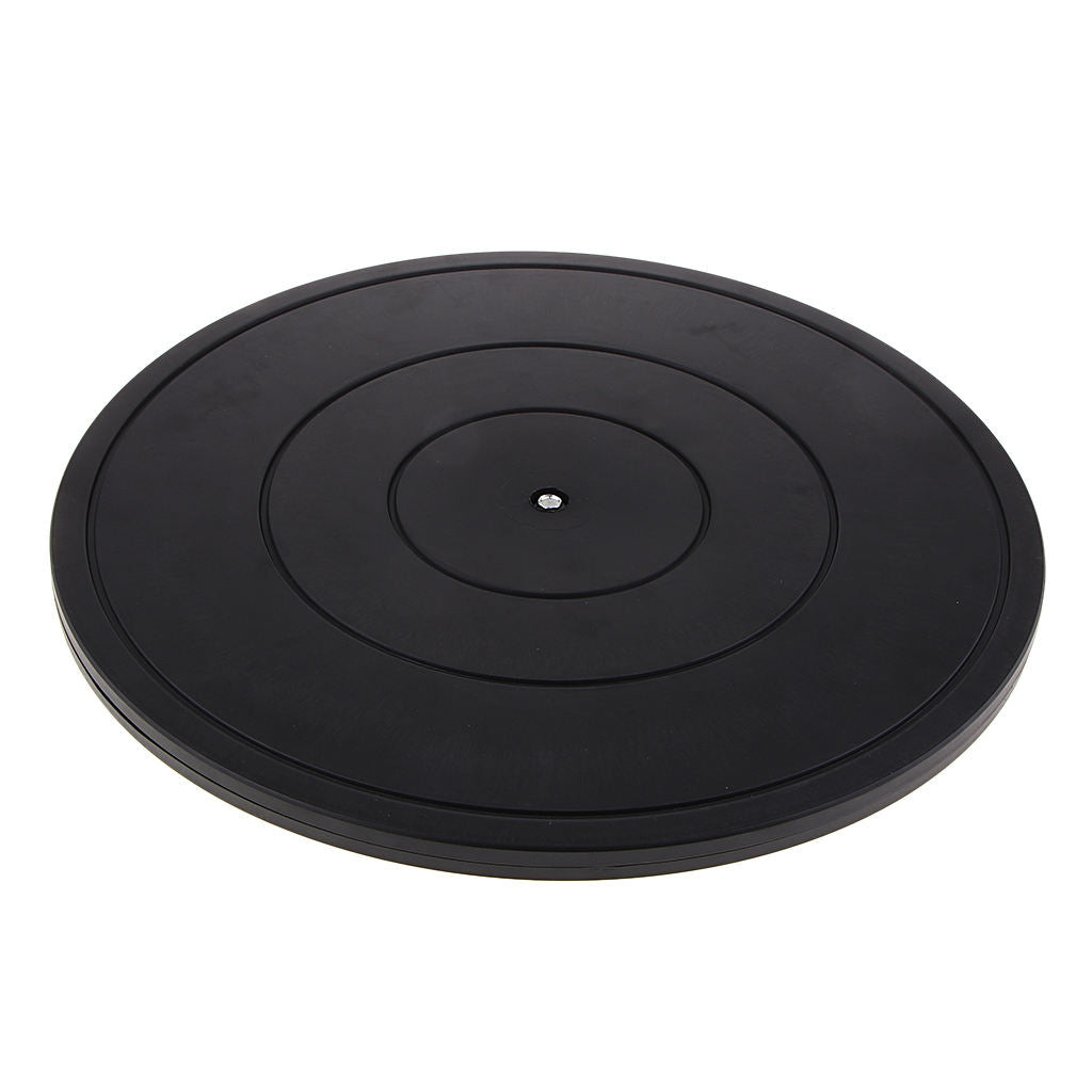 Plastic Turntable Lazy Susan Display Stand Tray Platform for TV Monitors