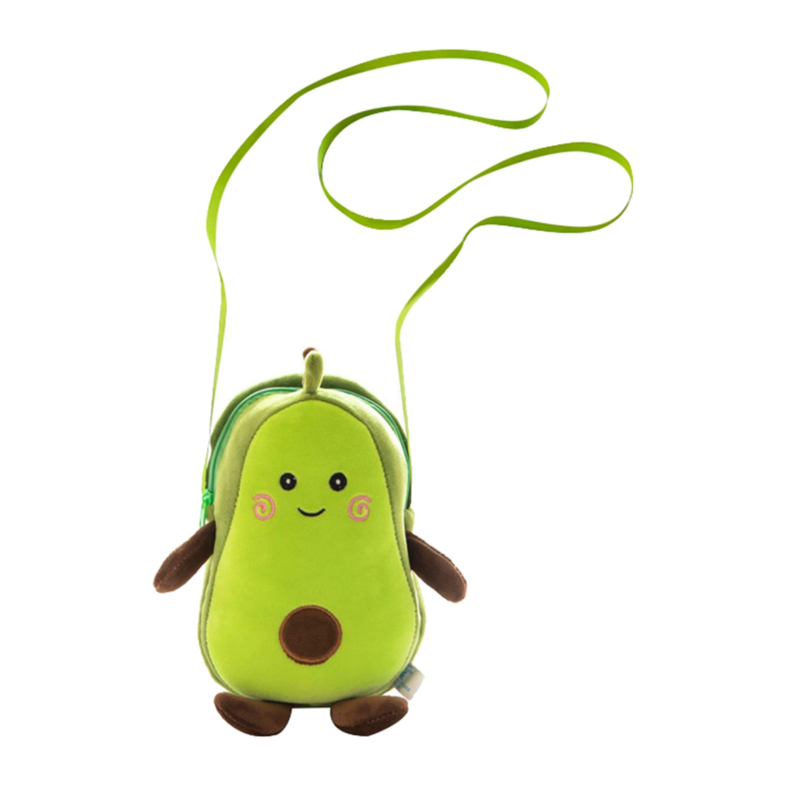 Avocado Shaped Purse Messenger Bag Crossbody Shoulder Bags Avocado Lover Girls