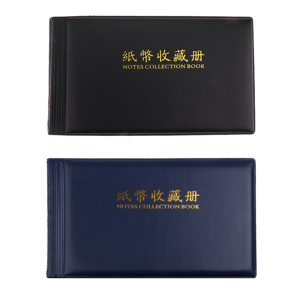 30 Pages Paper Money Banknotes Collection Storage Album Book for Bill Notes