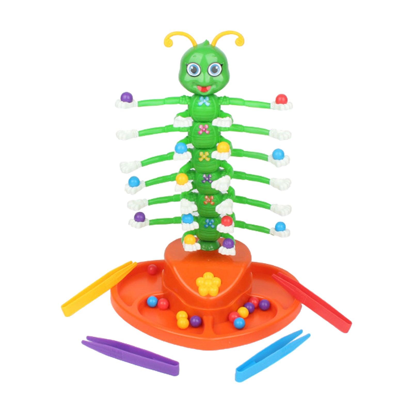 Electric Swing Bug Caterpillar Board Game Wiggle Toys 2-4 Player Props