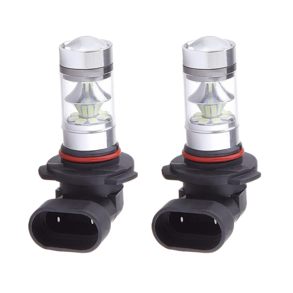4pcs 9006 HB4/H11 H8 100W 10000K Blue LED Projector DRL Foglight Bulbs Lamp