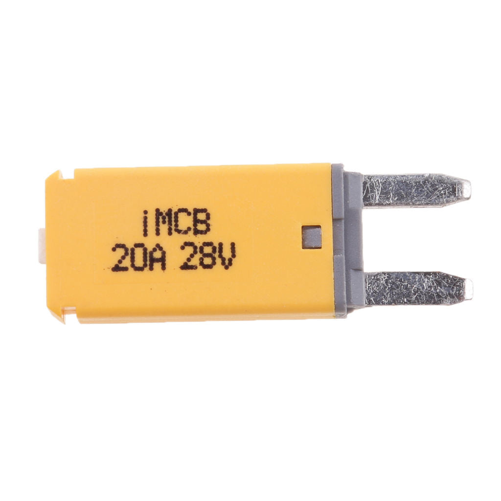3 Pieces Car ATM Mini Blade Fuse Kit Circuit Breaker Manual Reset