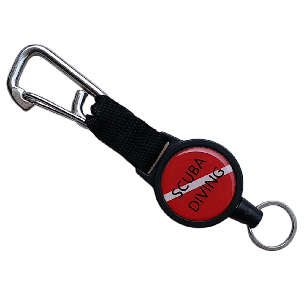 Durable Solid Dive Gear Retractor Lanyard Regulator Octo Holder Accessories