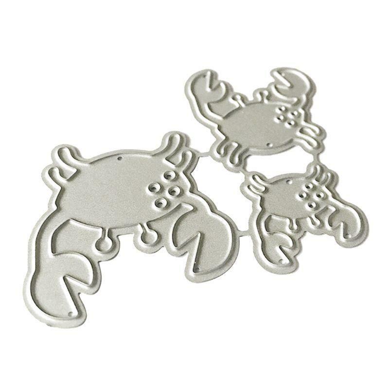 Crabs Metal Cutting Dies Stencil Scrapbooking DIY Album Stamp Paper Card Emboss