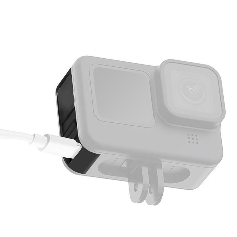 For Go Pro 9 10 Aluminium Side Cover Alloy Replacement Battery Lid Door Cover