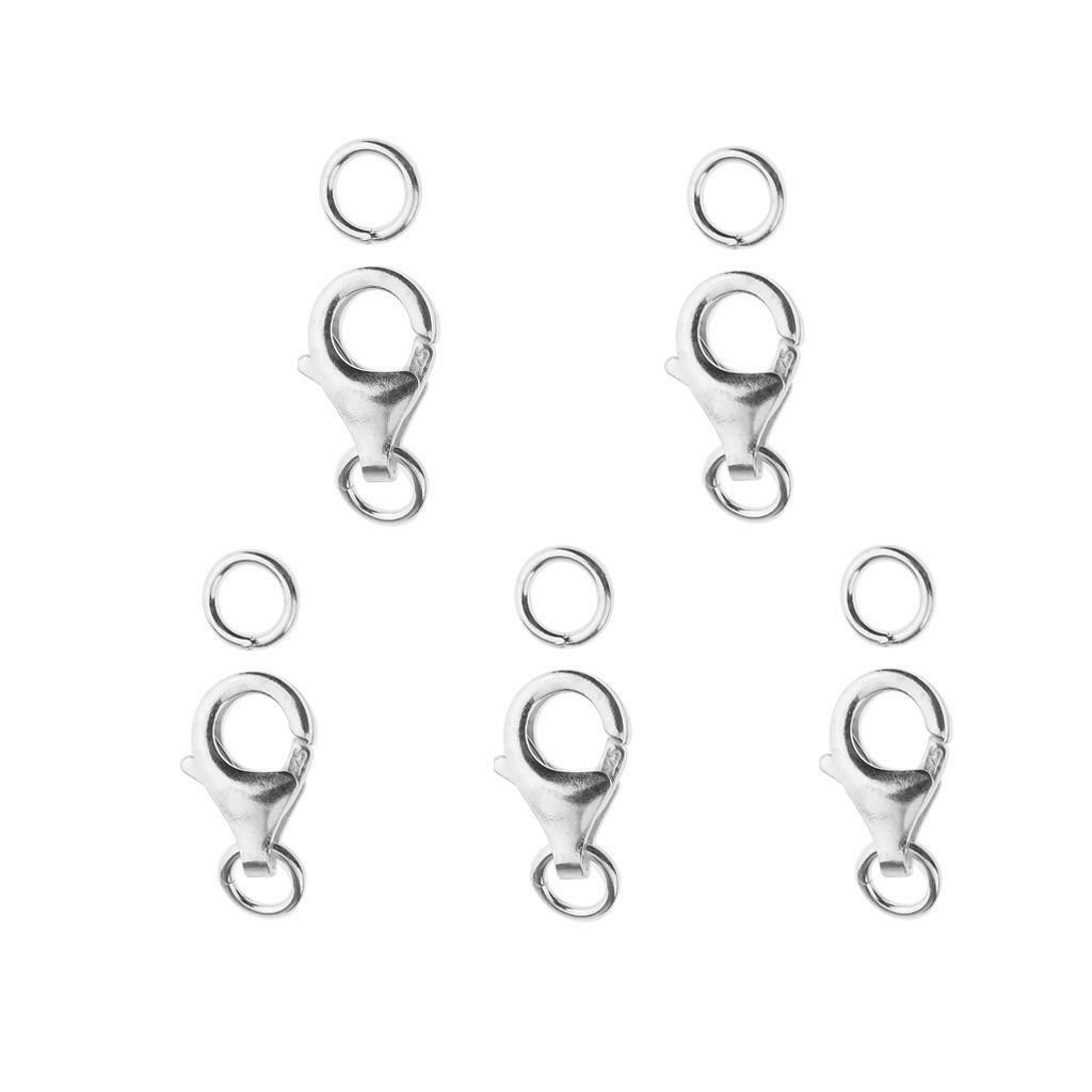 5  925 Sterling   Clasp for DIY Jewelry Making 11mm
