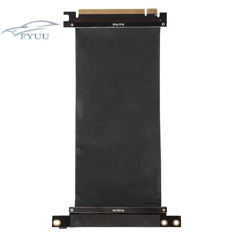 PCIe 3.0 16X Extension Cable PCI-E Express 16X to 16X Riser Card Ribbon Extender