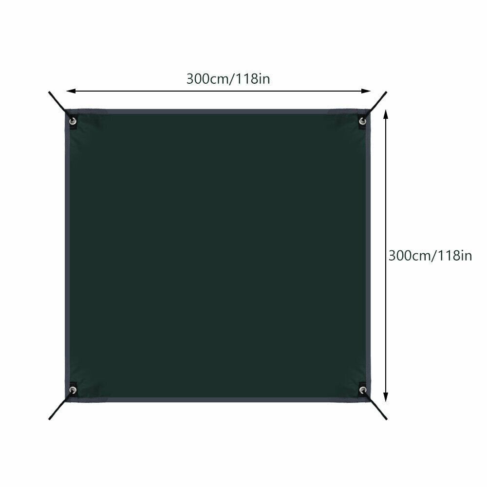 Waterproof Awning Shade Rain Sun Shade Shelter Camping Tent Tarp Fly Tent Tarp
