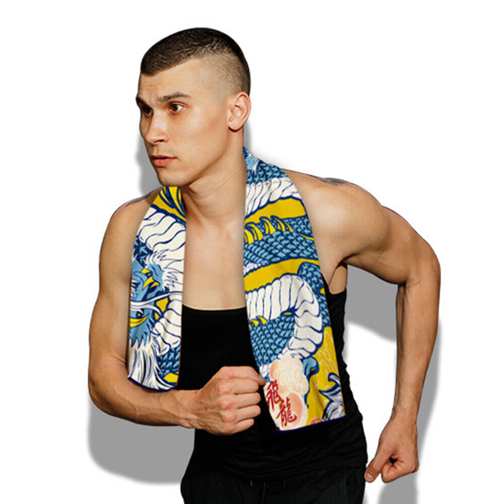 Sports Cooling Towel Quick-Drying Fitness Summer Absorbent Sweat Scarf (4)