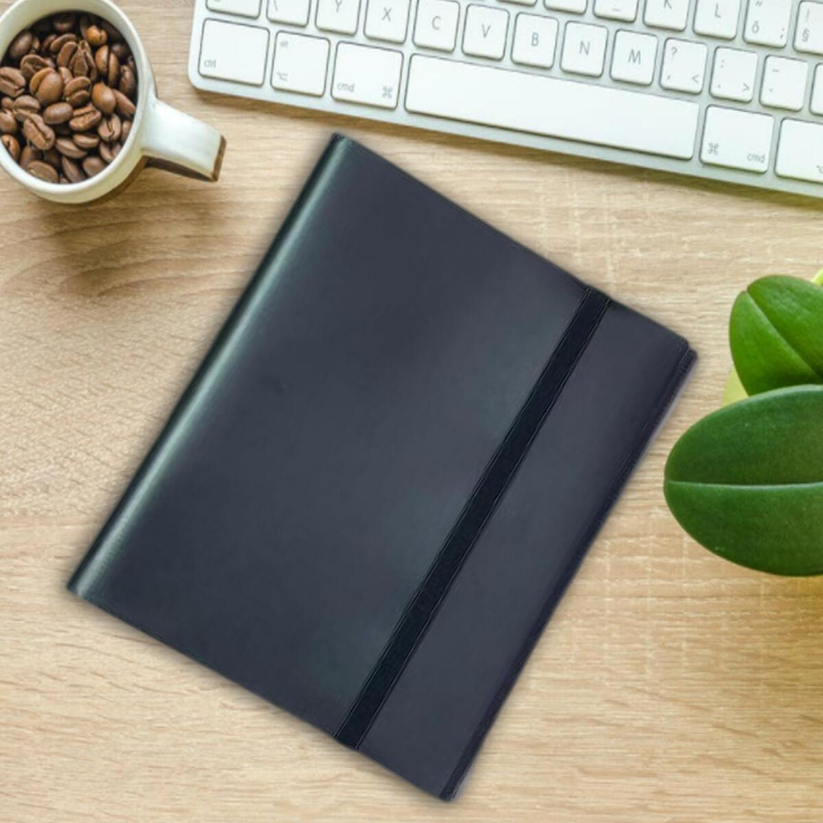 2 PCS 9 Pocket Album Folder Holder Storage Trading Card Binder for Sports Cards