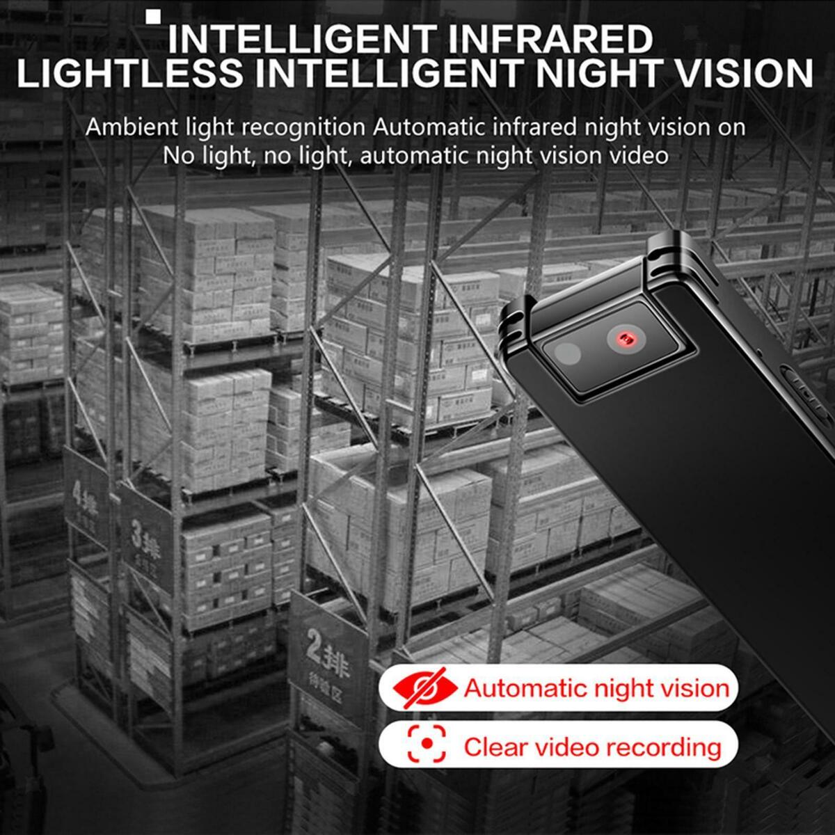 H.265 Camcorder  1080P TF Card Support IR Pocket Camera for Meeting