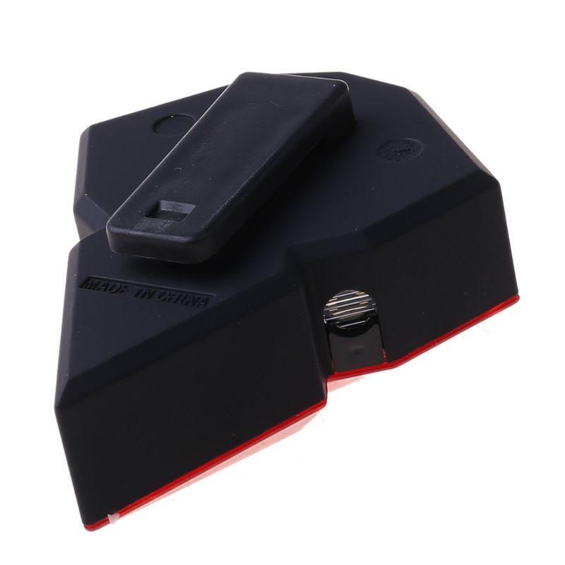 Cycling Bicycle Bike Rear Tail Safety Warning 8 LED and 2 Flashing Lamp Light