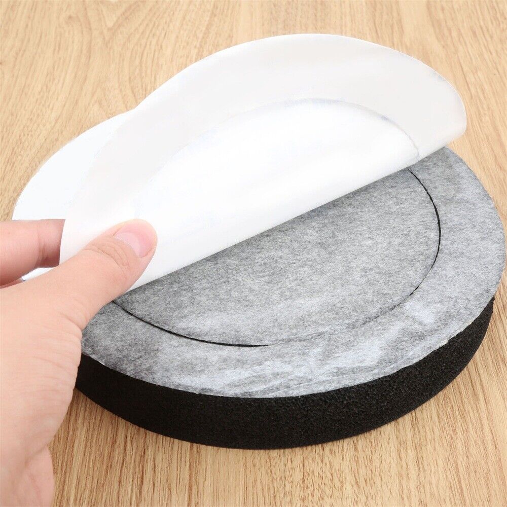 Helpful Automobile 6.5" Car Speaker Ring Bass Sound Aid Cotton Pad Motor Vehicle