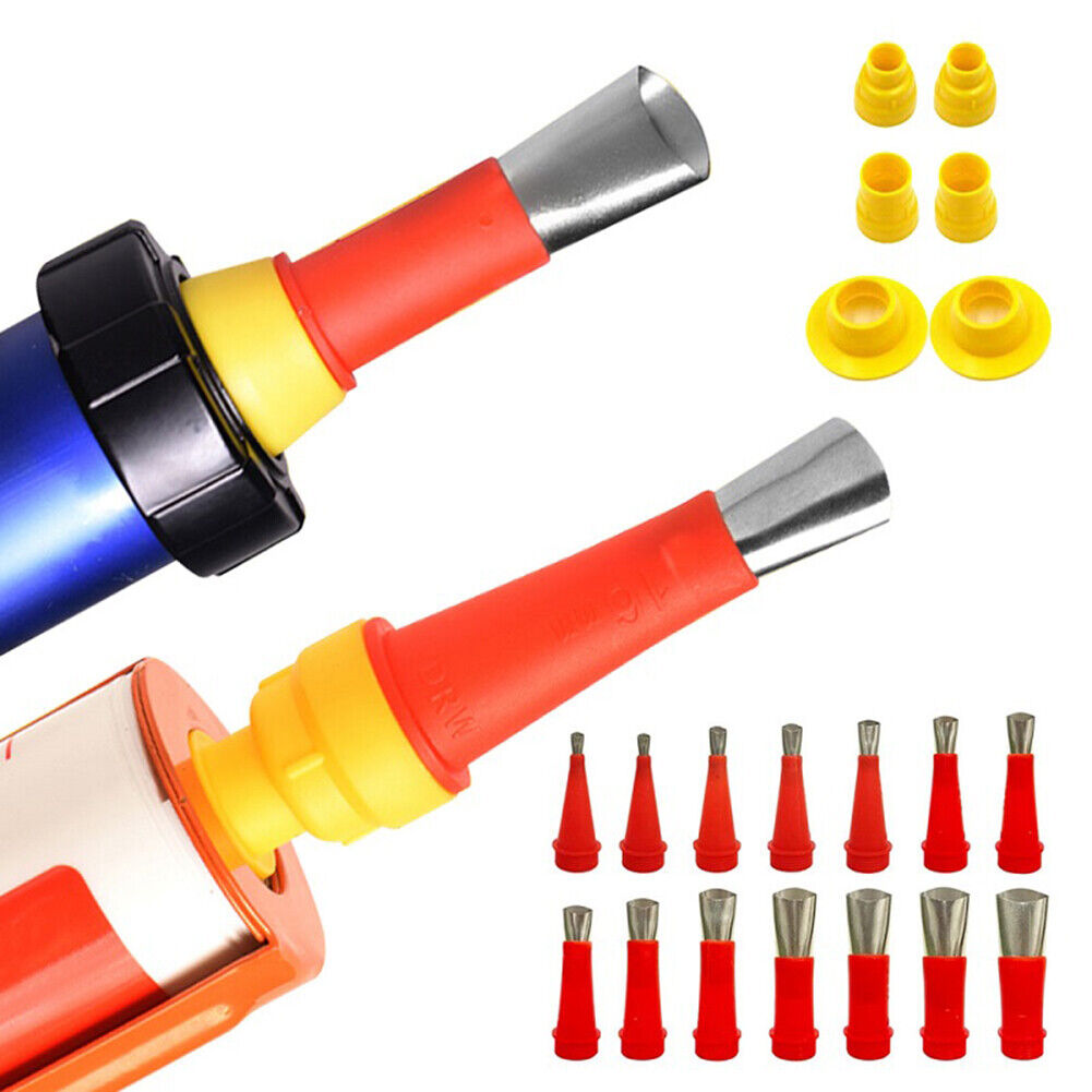 Caulking Caulk Nozzle Applicator with Base Kits Sealant Finishing Tools
