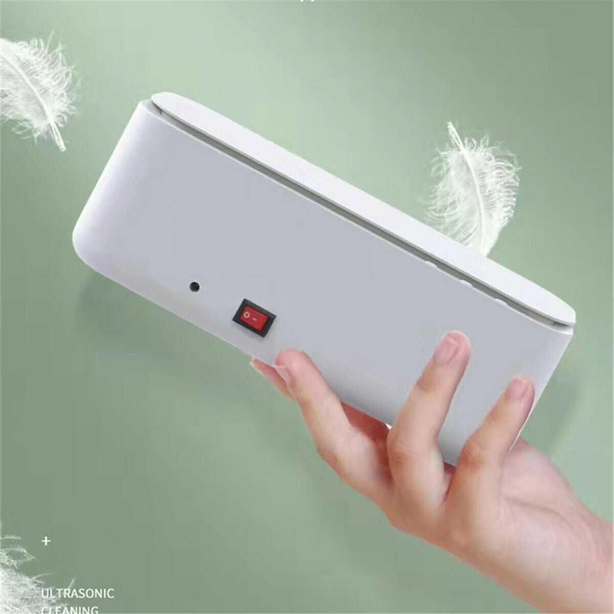 Ultrasonic Cleaner Steel Sonic Wave Tank Glasses Watch Jewellery Cleaning