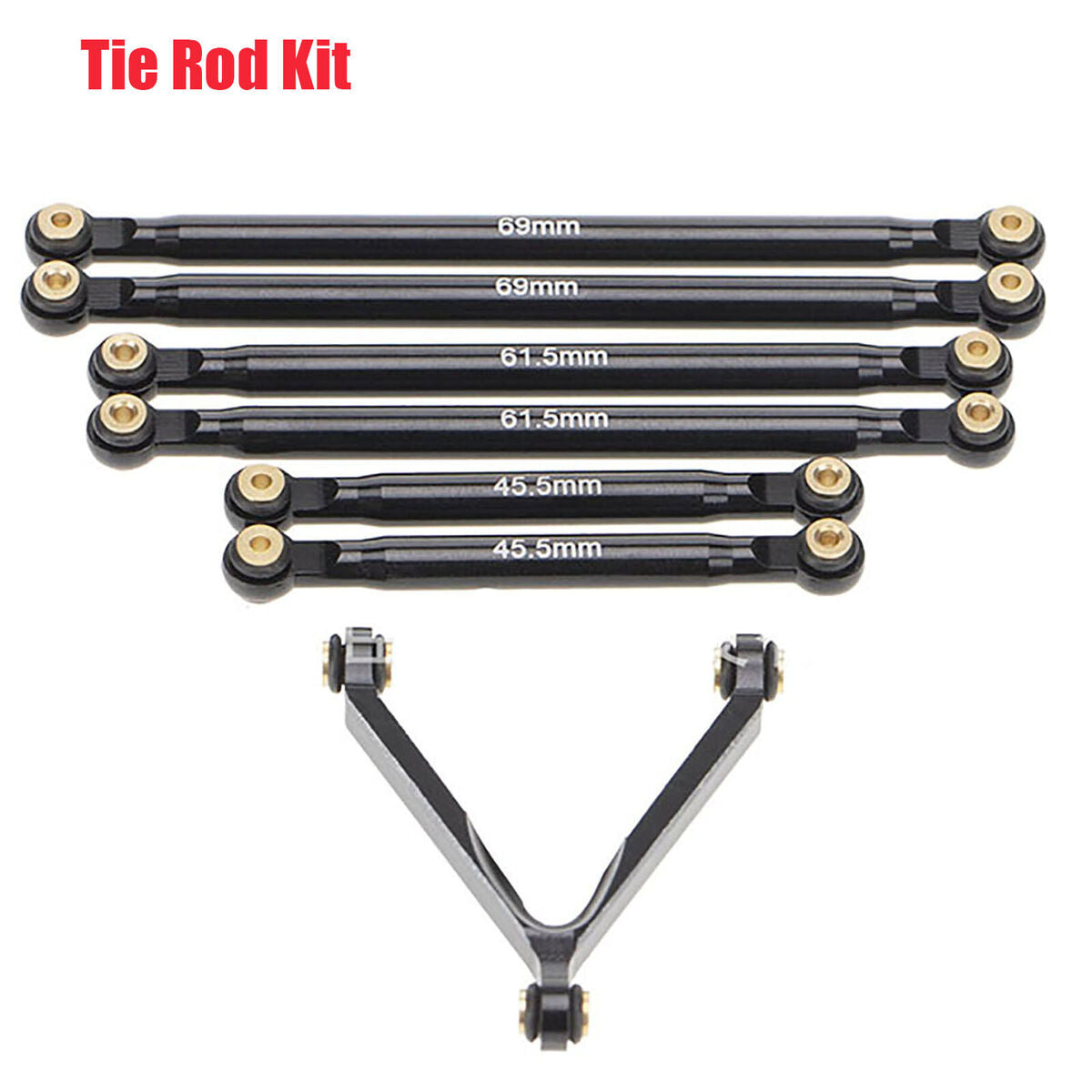 1/24 RC Car Shell Linkage Link Pull Rod Kits For Axial SCX24 C10 Ford JEEP Parts