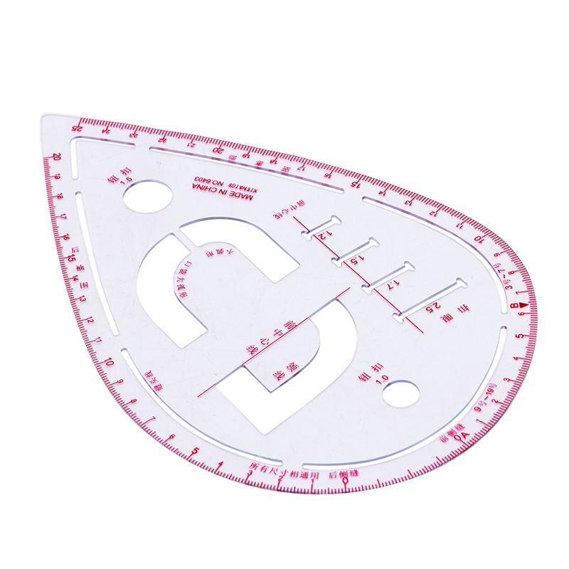 Sleeve Curve Ruler Drawing Drafting MeasureTemplate DIY Clothing Accessories