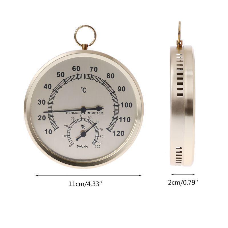 Hygrometer Thermometer For Sauna Room Humidity Temperature Meter Indoor Wall