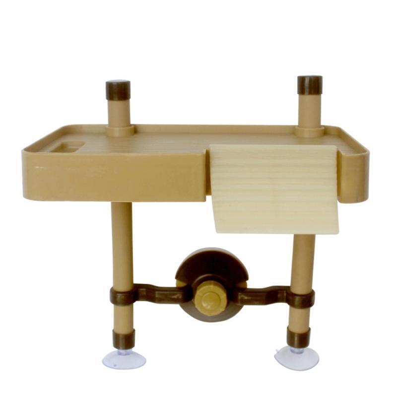 Reptile Small Medium Turtle Floating Pier with Ramp Ladder Tank Basking Platform