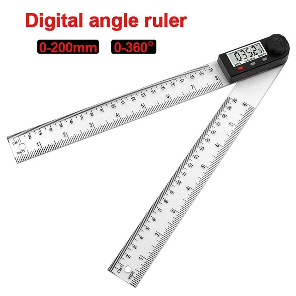 Meter 8inch Digital Protractor Protractor Digital Angle Ruler Angle Ruler