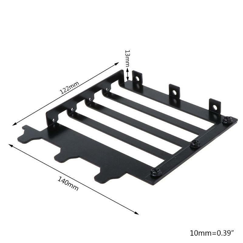 Metal Graphics VGA Card Holder Aluminum Graphics Card Side Converted Bracket