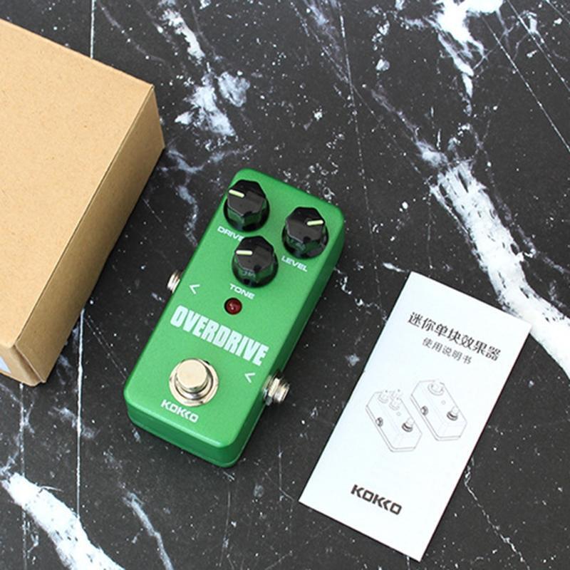 Mini Pedal Guitar Effect Processor Fully Analog Circuit Device for Instrument