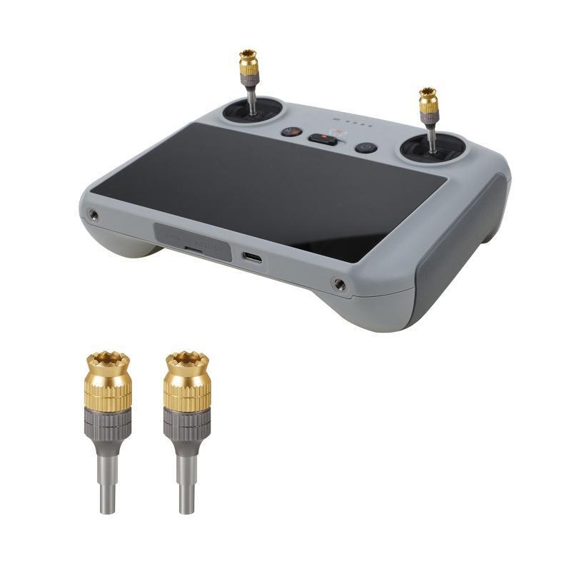 Aluminum Alloy Control Extended Sticks Thumb Rocker Joysticks for RC/Mini 3 Pro