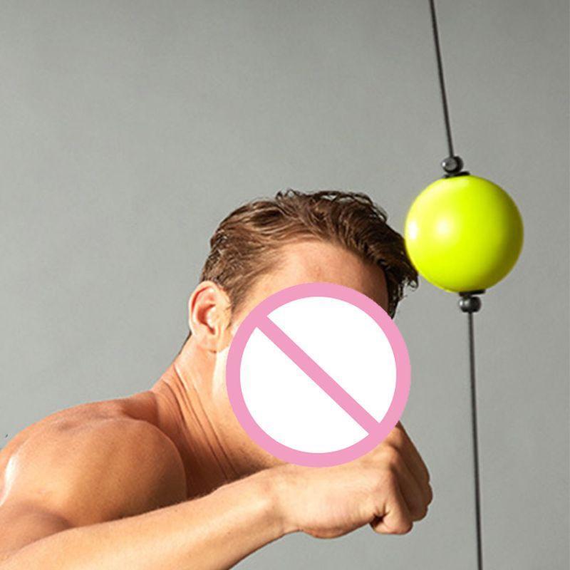 Speed Reflex Training Foldable Boxing Ball with Suction Cup Punching Speed Hand