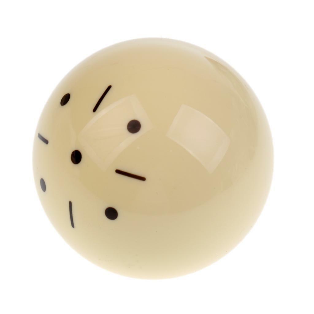 Billiard Beginner Dot Practice Training Pool Cue Ball 2 1/4" 6 oz