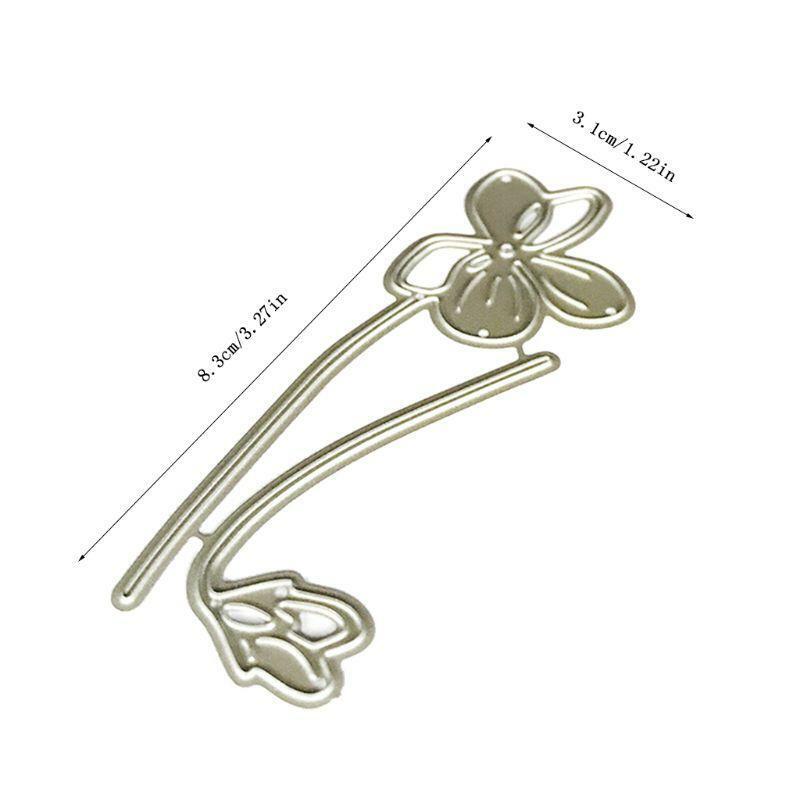 Beautiful Flower Metal Cutting Dies Stencil Scrapbooking DIY Album Stamp Paper