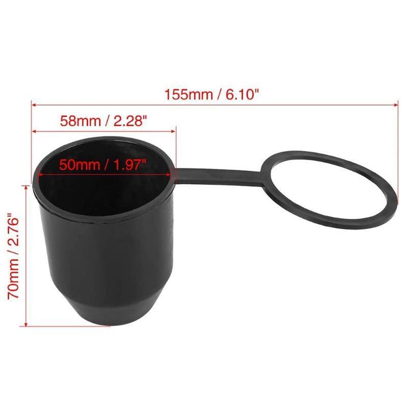 Auto Tow Bar 50mm Ball Cover Cap Hitch Caravan Trailer Car Towball Protector