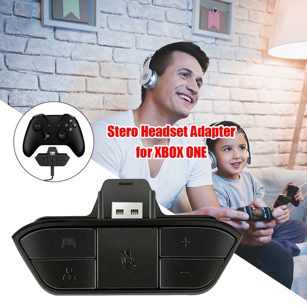 Stereo Headset Adapter for Xbox One Controller Accessories Audio Converter