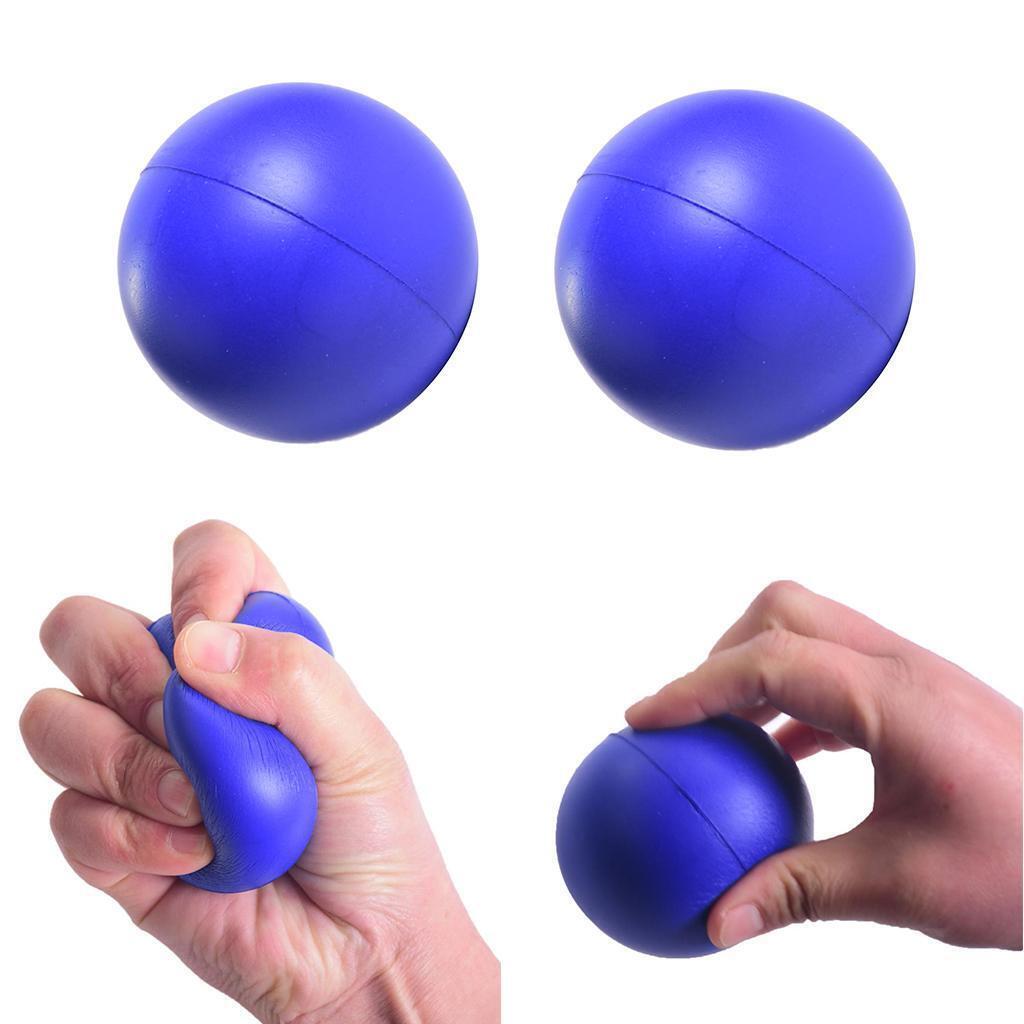 2X Portable Squeeze Stress Relieve Balls Hand Grip Exercise Balls Massage