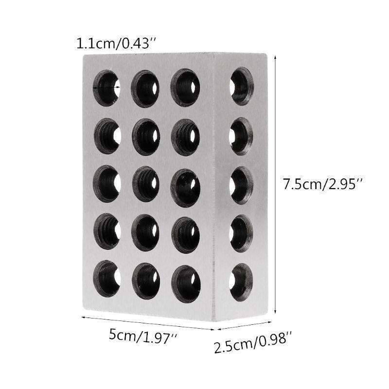 2pcs Hardened Steel Ultra Engineers Blocks Precision 1" x 2" x 3" Milling Tool