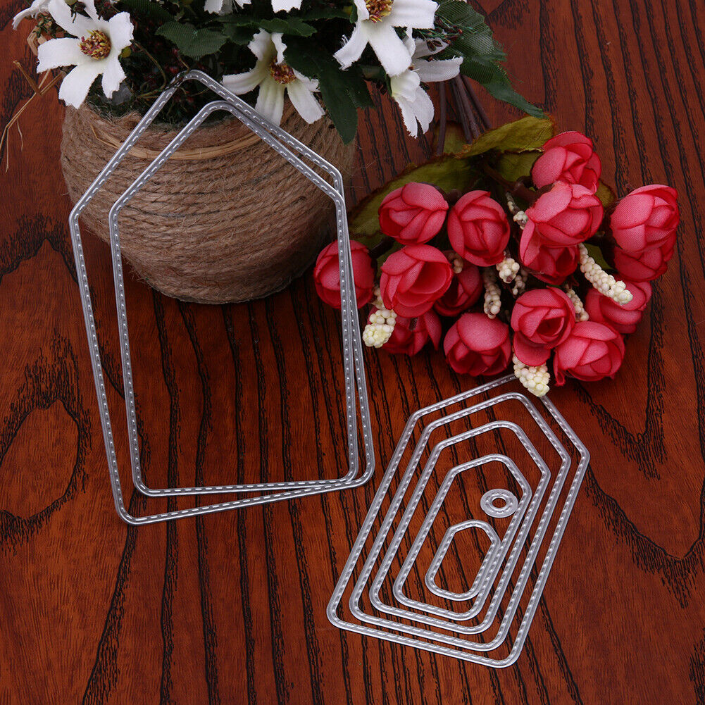 A Set of Stencil Cutting Dies DIY Album Scrapbook Card Decor