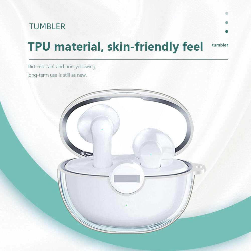 TPU Transparent Protective Case for Lenovo XT95 Pro Earphone Soft Cover