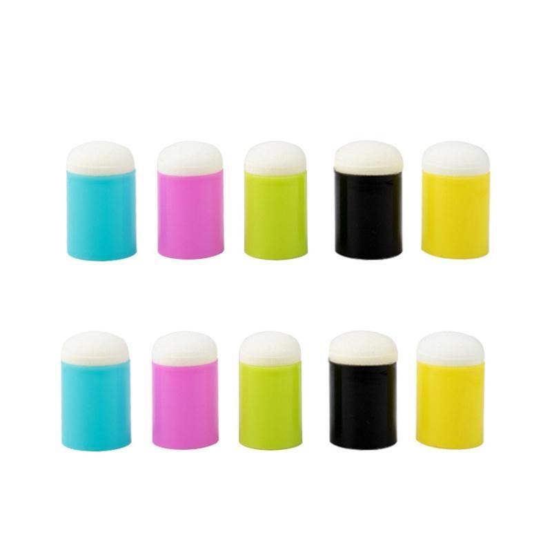15pcs/set Double-Ended Clay Ball Dotting Tool Finger Sponge Daubers for Painting