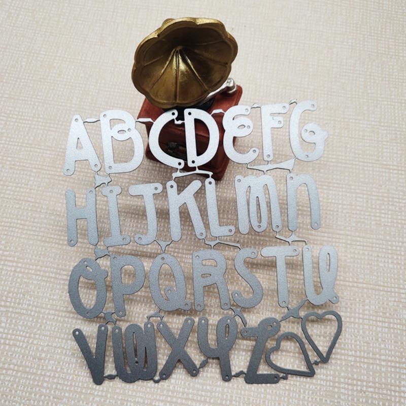 Cutting Dies Set for Cards Scrapbooking and Letter Set Stamps Album Card