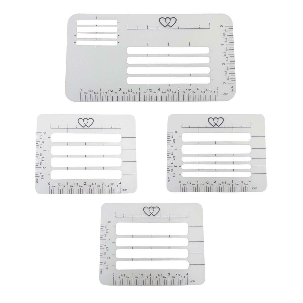 4x Envelope Addressing Stencil Thank  Calligraphy Trainer